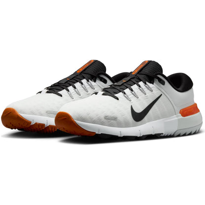Nike Free Golf NN Golf Shoes White/Black/Safety Orange
