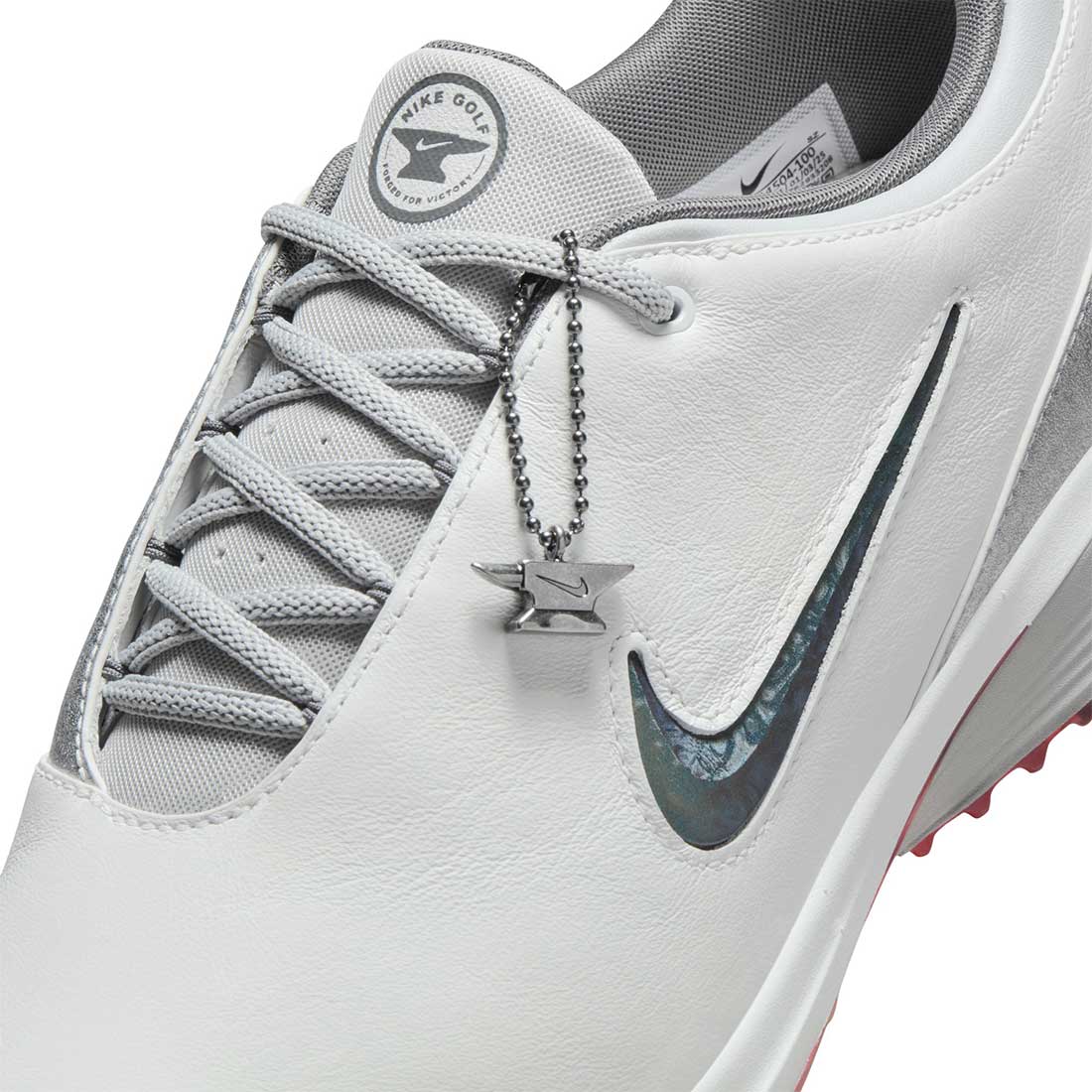 Nike Victory Tour 4 NRG Golf Shoes Summit White/Metallic Silver