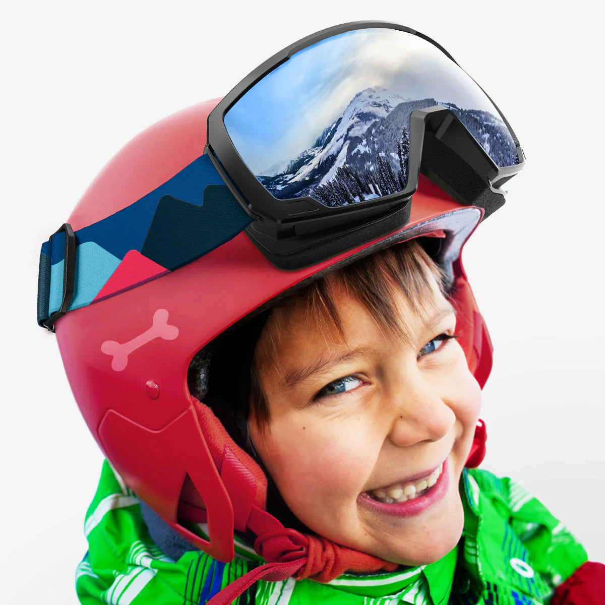 HAPPY VALLEY Kids Snow Goggles