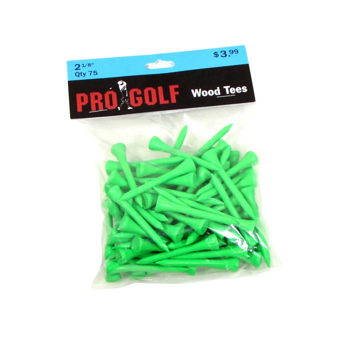 Pro Golf 2 1/8 inch Wood Tees