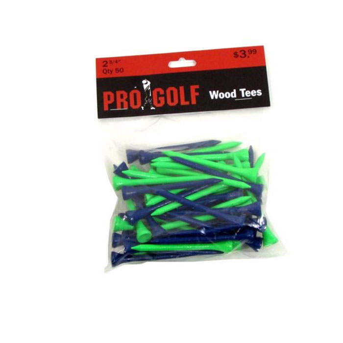 Pro Golf 2 3/4 inch Wood Tees