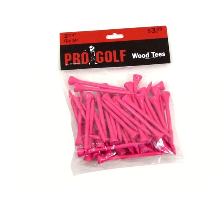 Pro Golf 2 3/4 inch Wood Tees