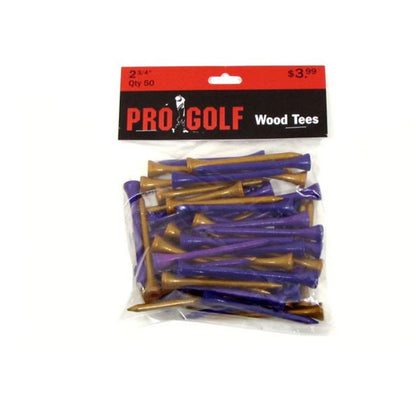 Pro Golf 2 3/4 inch Wood Tees
