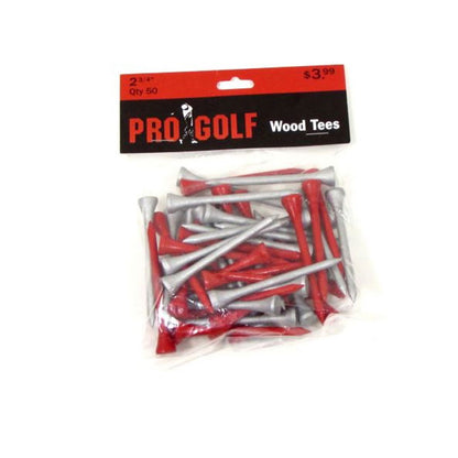 Pro Golf 2 3/4 inch Wood Tees
