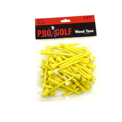 Pro Golf 2 3/4 inch Wood Tees