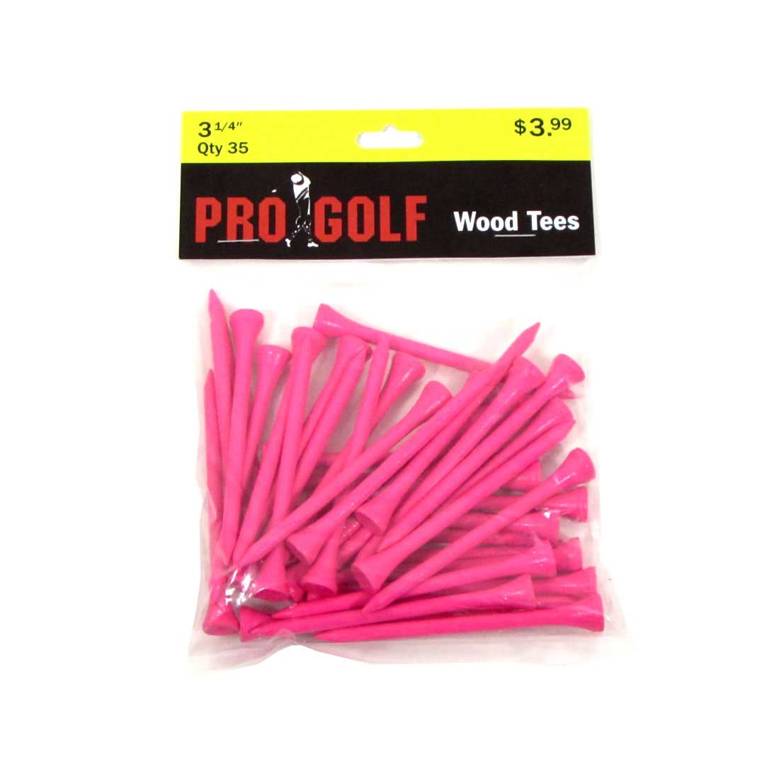 Pro Golf 3 1/4 inch Wood Tees