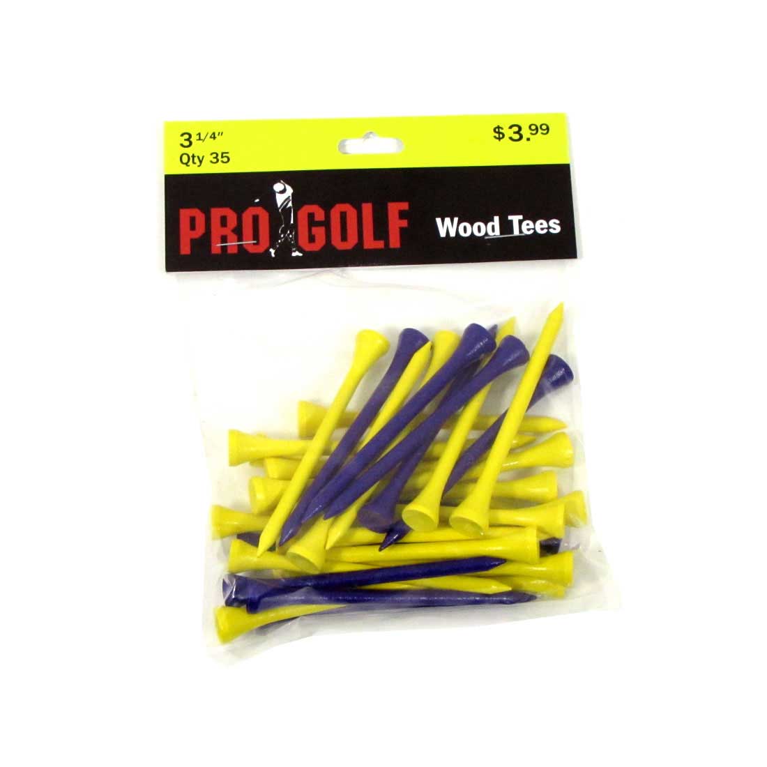 Pro Golf 3 1/4 inch Wood Tees