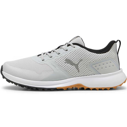 Puma FUSION Grip 6 Spikeless Golf Shoes Feather Grey/Black