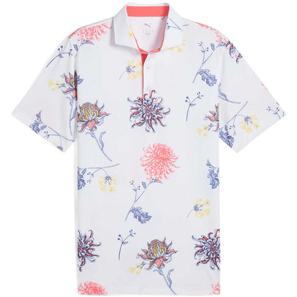 Puma MATTR Dahlia Golf Polo