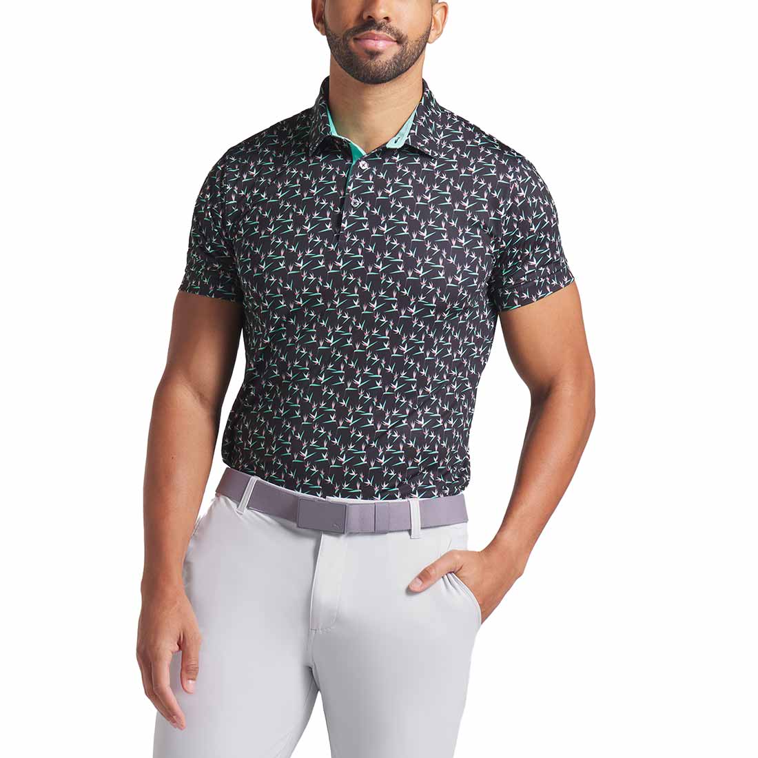 Puma MATTR Paradise Golf Polo