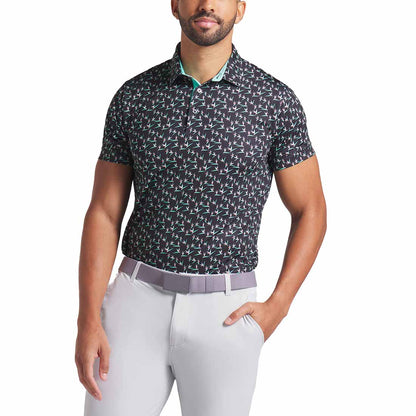 Puma MATTR Paradise Golf Polo
