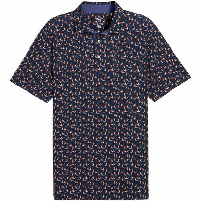 Puma MATTR Paradise Golf Polo