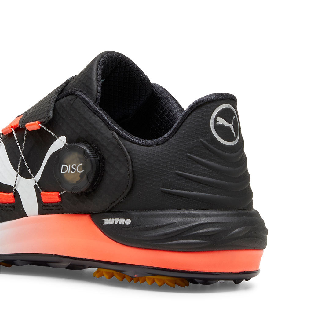 Puma PhantomCat Nitro Disc Golf Shoes Black/Red Blast