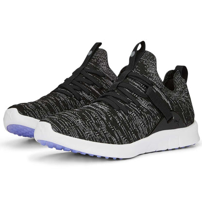 Puma Women's Laguna Fusion Knit Golf Shoes Black/Quiet Shade