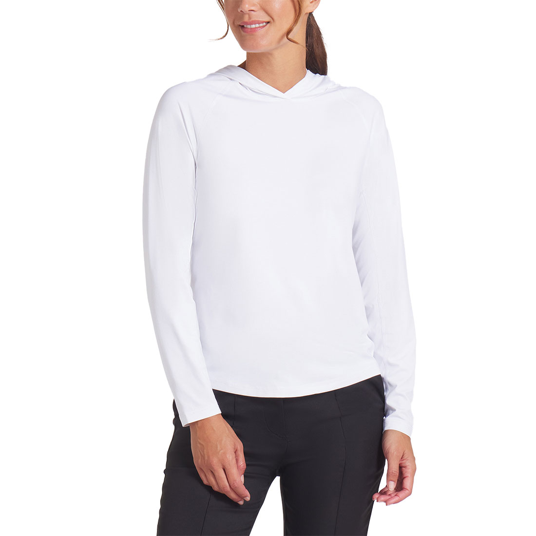 Puma Women's You-V Long Sleeve Golf Hoodie