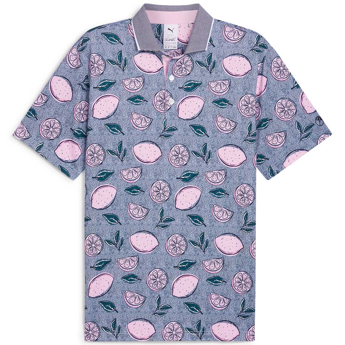 Puma X AP Pink Lemonade Golf Polo