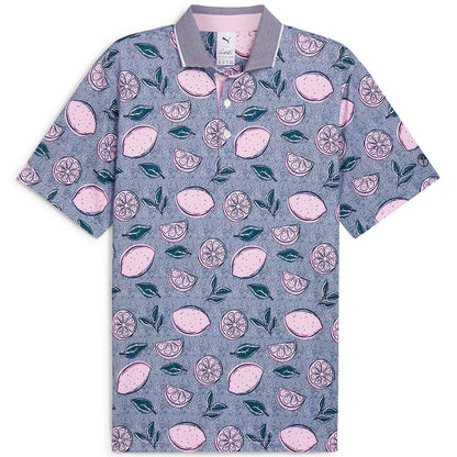 Puma X AP Pink Lemonade Golf Polo