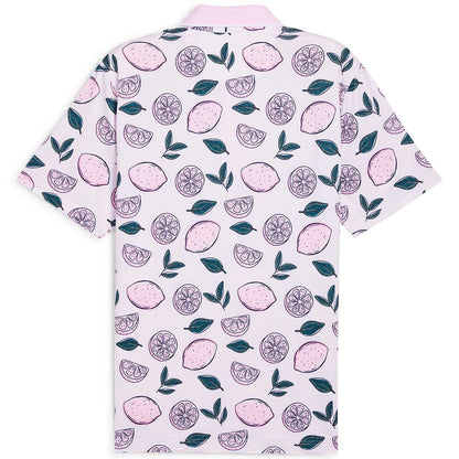 Puma X AP Pink Lemonade Golf Polo