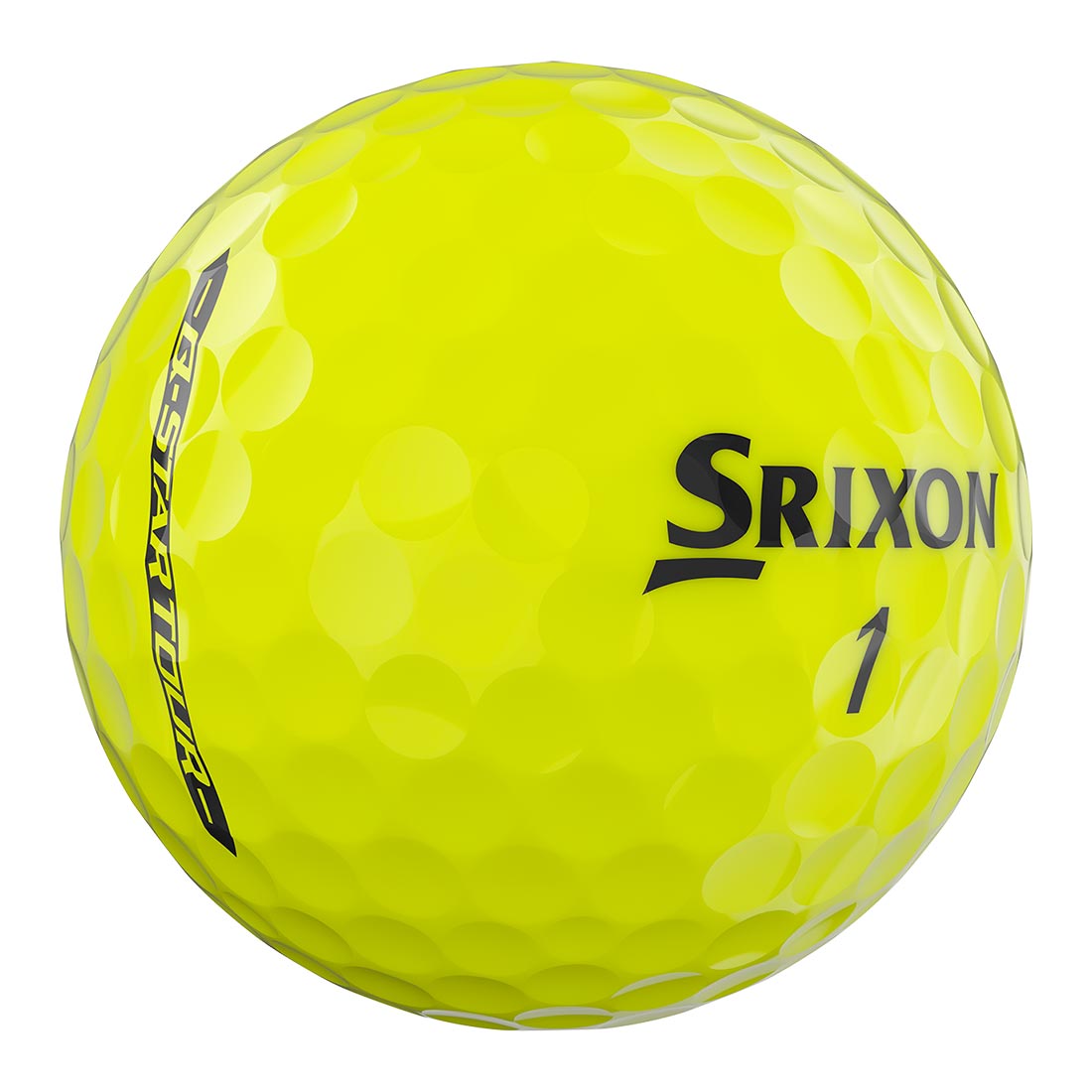 Srixon Q-Star Tour 5 Personalized Yellow Golf Balls