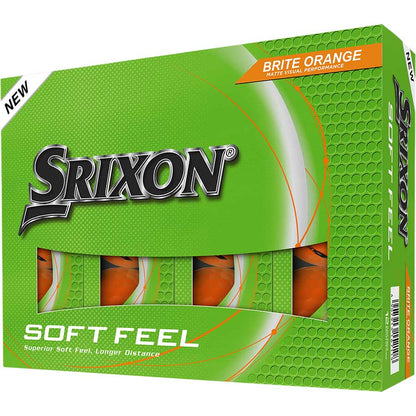 Srixon Soft Feel 14 Brite Orange Golf Balls