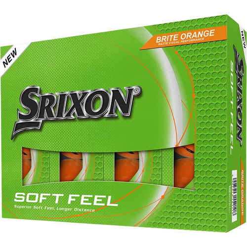 Srixon Soft Feel 14 Brite Orange Golf Balls