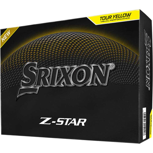 Srixon Z-Star 9 Personalized Yellow Golf Balls