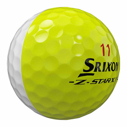 Srixon Z-Star XV 9 Divide White/Yellow Golf Balls