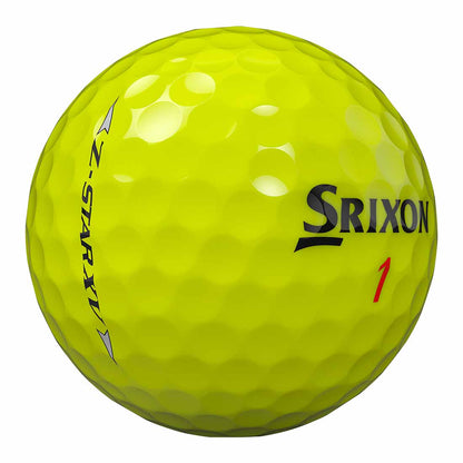 Srixon Z-Star XV 9 Yellow Golf Balls