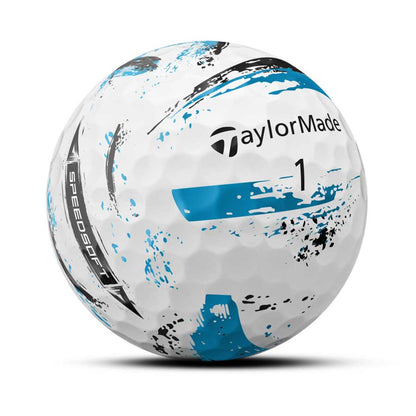 TaylorMade SpeedSoft Ink Blue Golf Balls