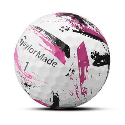 TaylorMade SpeedSoft Ink Pink Golf Balls