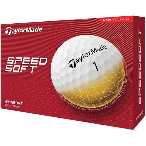 TaylorMade SpeedSoft White Golf Balls