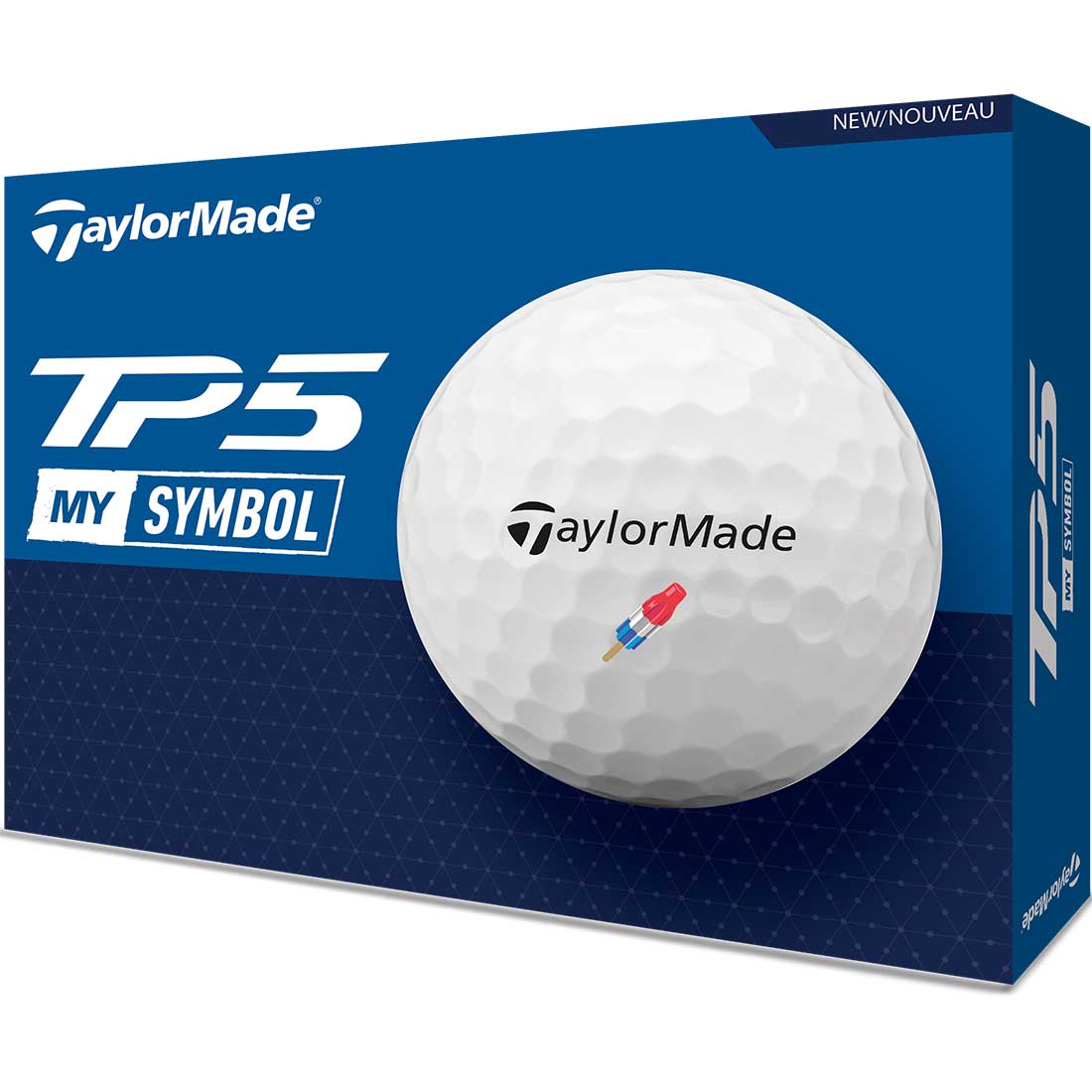 TaylorMade TP5 MySymbol Golf Balls