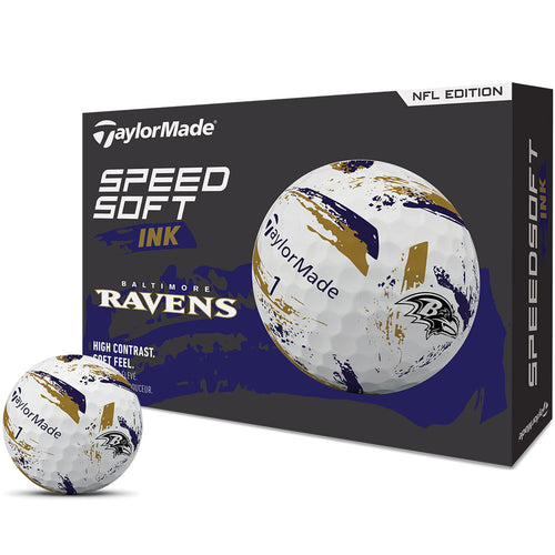 TaylorMade SpeedSoft Ink NFL Golf Balls