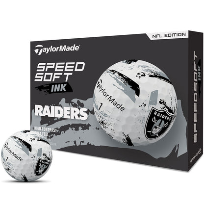 TaylorMade SpeedSoft Ink NFL Golf Balls