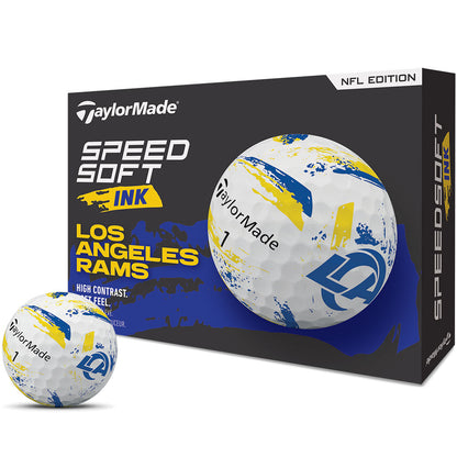 TaylorMade SpeedSoft Ink NFL Golf Balls