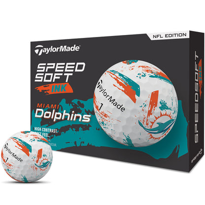 TaylorMade SpeedSoft Ink NFL Golf Balls