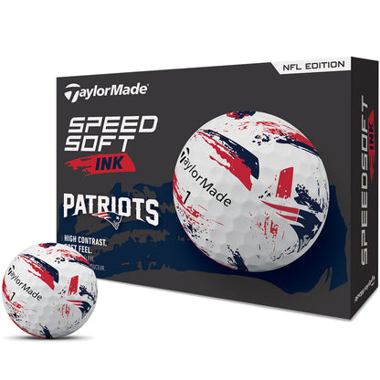TaylorMade SpeedSoft Ink NFL Golf Balls