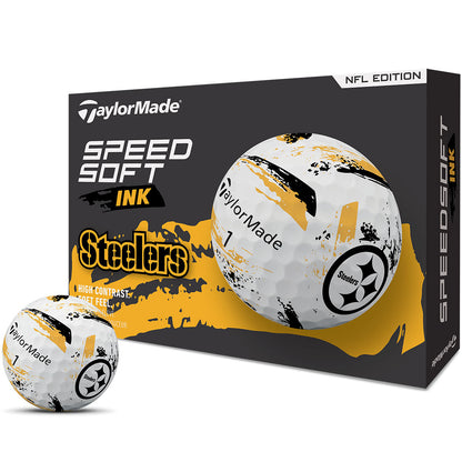 TaylorMade SpeedSoft Ink NFL Golf Balls