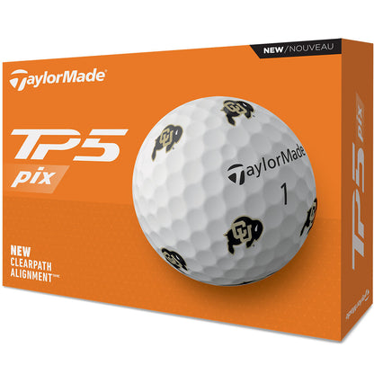 TaylorMade TP5 Pix NCAA Golf Balls