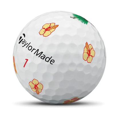 TaylorMade TP5x Pix Island Time Golf Balls