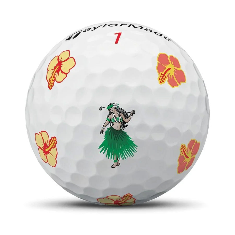 TaylorMade TP5x Pix Island Time Golf Balls