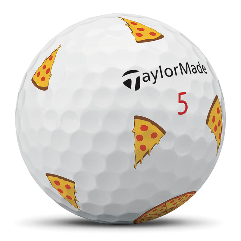 TaylorMade TP5x Pix Pizza Party Golf Balls