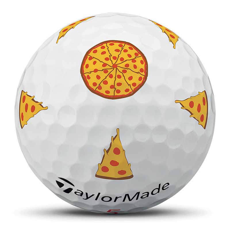 TaylorMade TP5x Pix Pizza Party Golf Balls