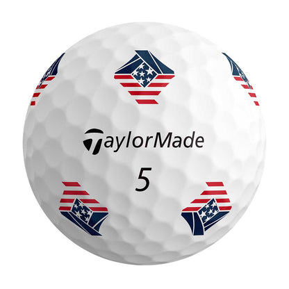 TaylorMade TP5x Pix USA Golf Balls