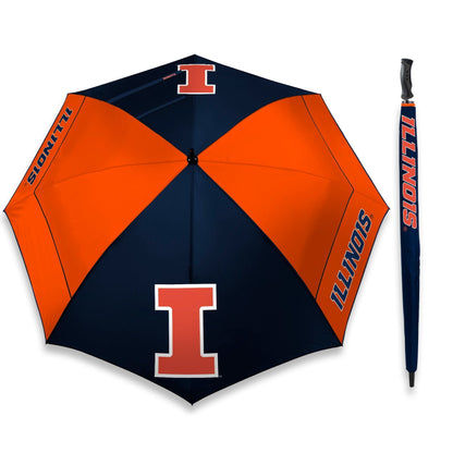 Team Effort NCAA 62 Inch WindSheer Lite Golf Umbrella
