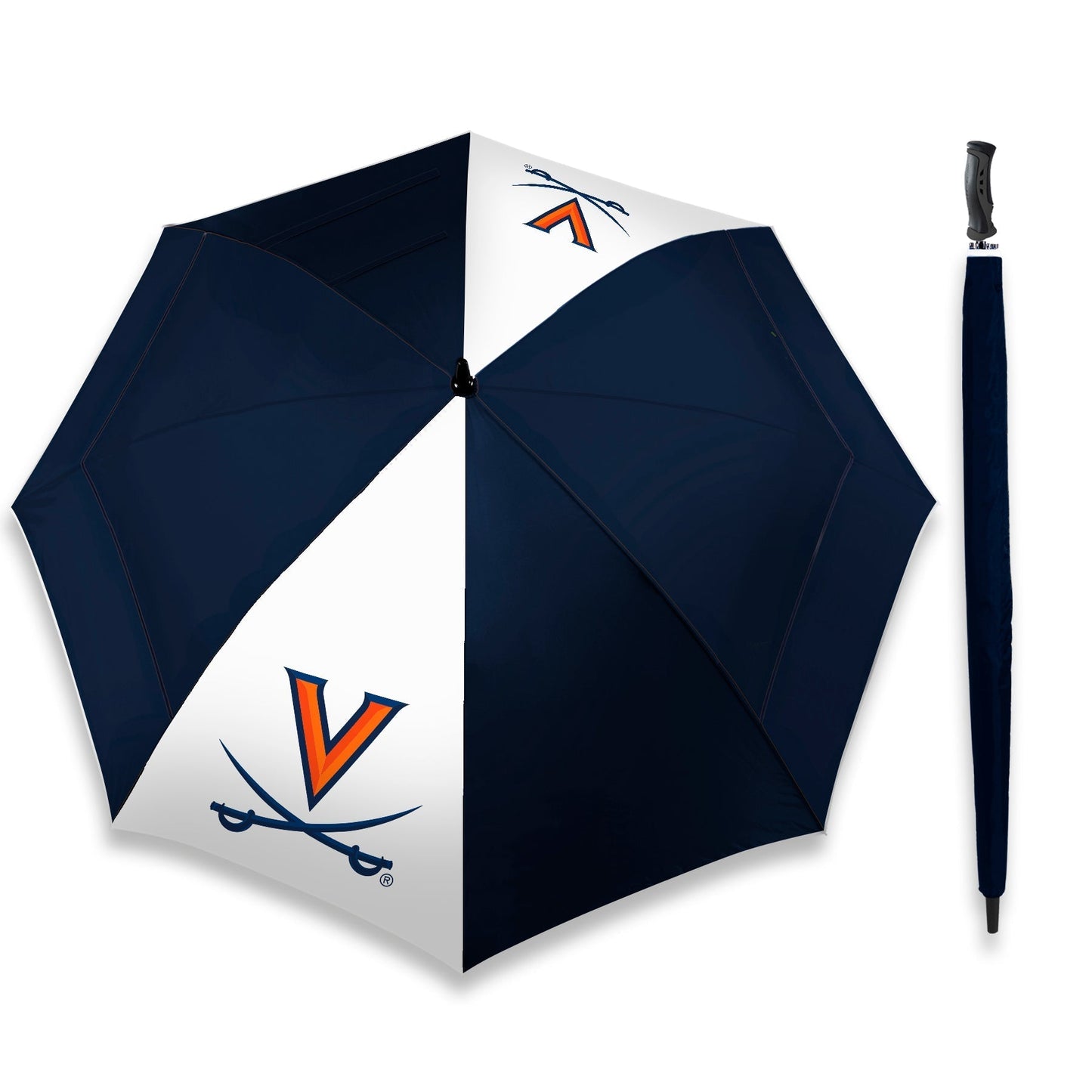 Team Effort NCAA 62 Inch WindSheer Lite Golf Umbrella