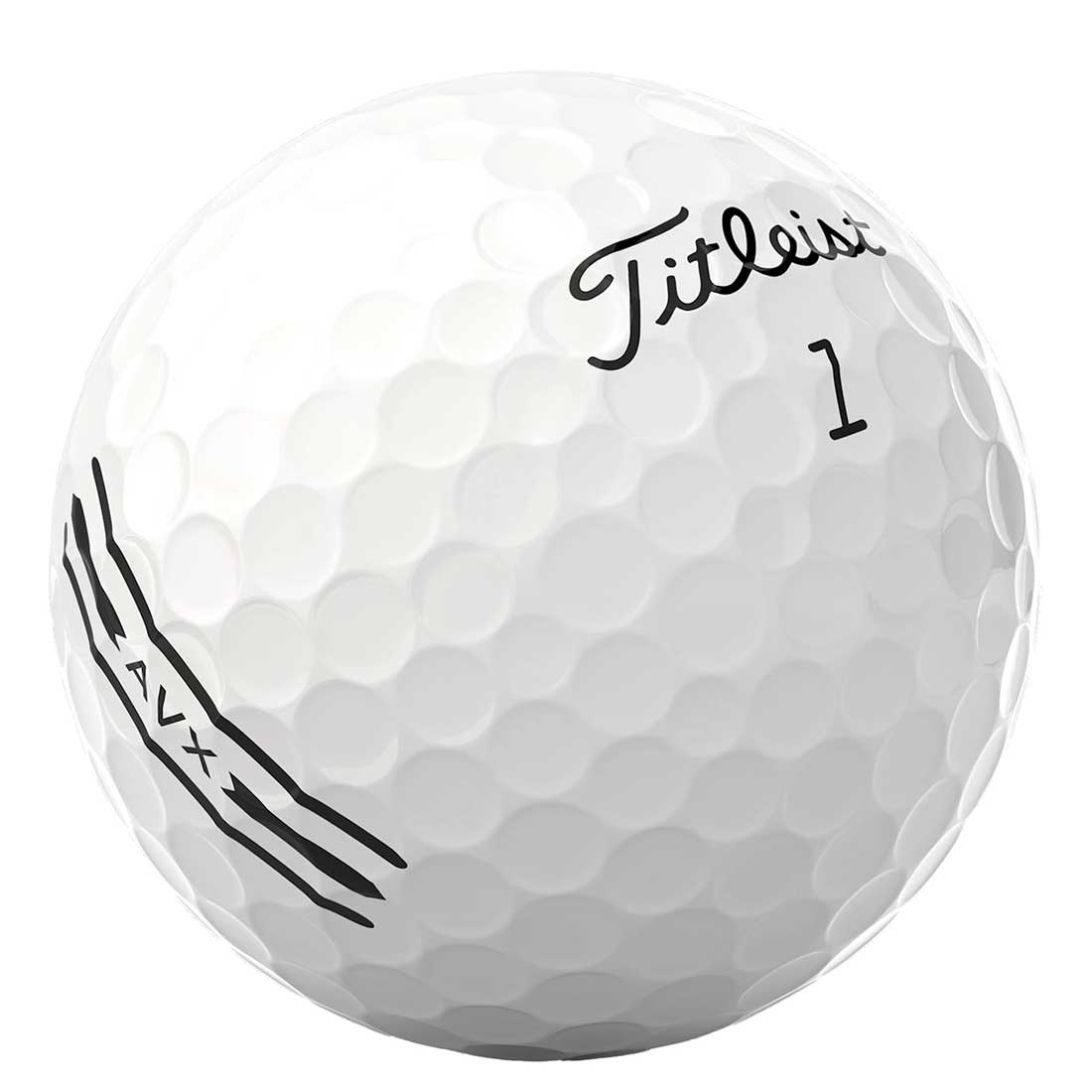 Titleist 2025 AVX White Golf Balls