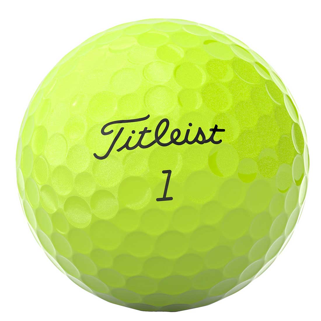 Titleist 2025 AVX Yellow Golf Balls