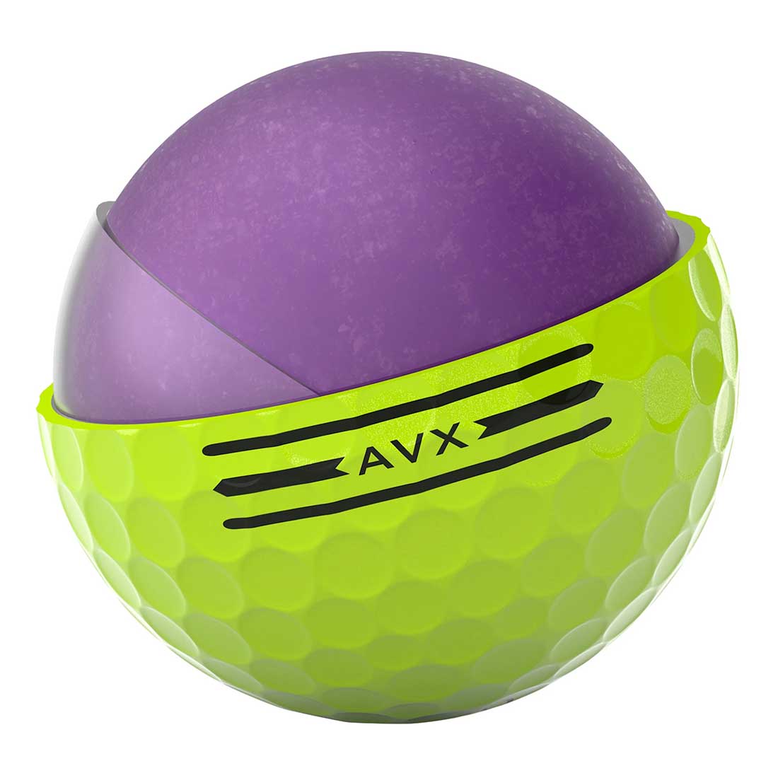 Titleist 2025 AVX Yellow Golf Balls