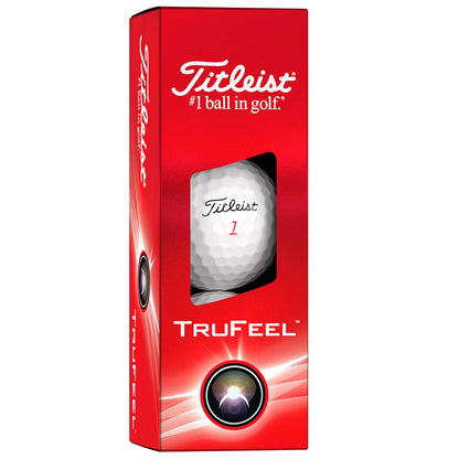 Titleist 2024 TruFeel White Golf Balls